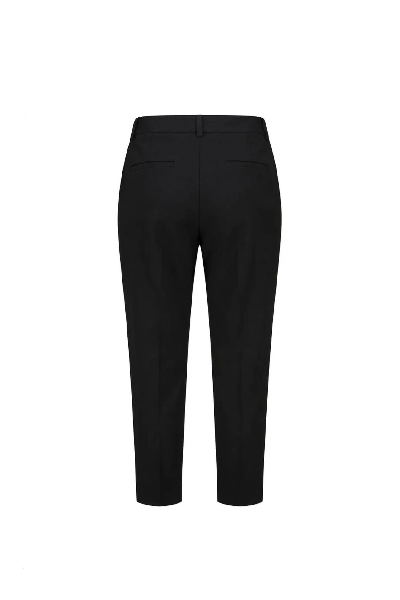 Studio Anneloes Hannelore Capri Trousers Black, zwarte capri-broek
